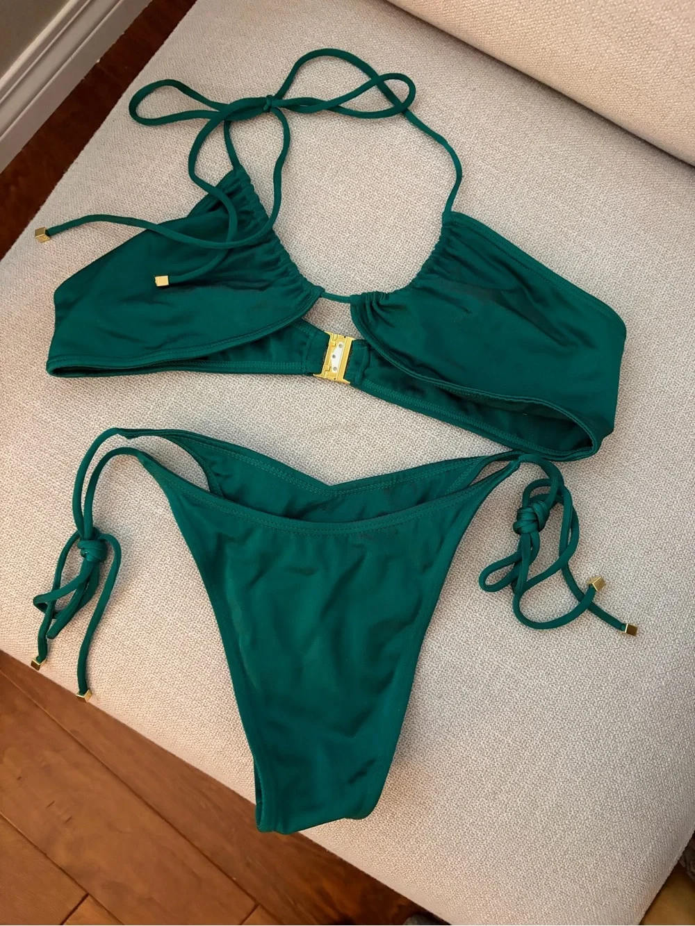 Sommer Swim Xena Emerald Green Bikini Set - Picture 4 of 7